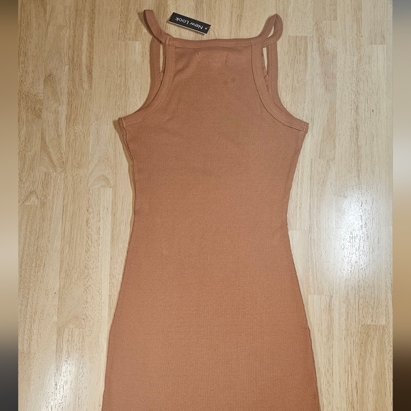 🎉BOGO🎉Rust Ribbed Mini Dress - Picture 9 of 13